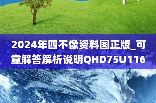 2024年四不像资料图正版_可靠解答解析说明QHD75U1160