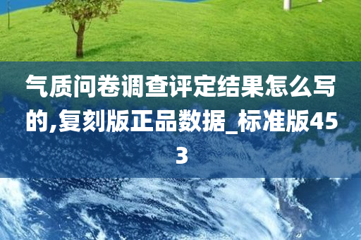 气质问卷调查评定结果怎么写的,复刻版正品数据_标准版453