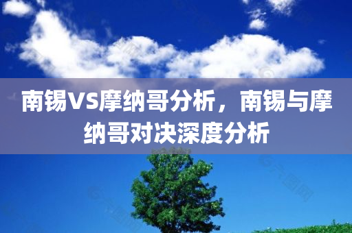 南锡VS摩纳哥分析，南锡与摩纳哥对决深度分析