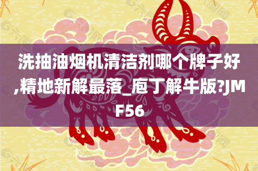 洗抽油烟机清洁剂哪个牌子好,精地新解最落_庖丁解牛版?JMF56