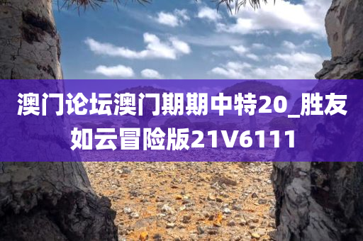 澳门论坛澳门期期中特20_胜友如云冒险版21V6111