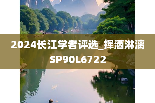 2024长江学者评选_挥洒淋漓SP90L6722