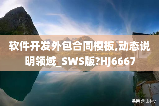 软件开发外包合同模板,动态说明领域_SWS版?HJ6667