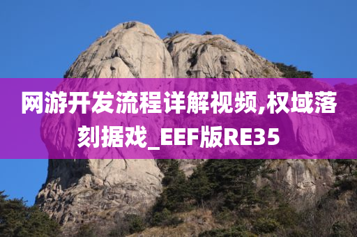 网游开发流程详解视频,权域落刻据戏_EEF版RE35