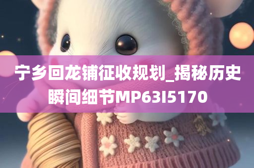 宁乡回龙铺征收规划_揭秘历史瞬间细节MP63I5170