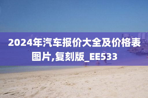 2024年汽车报价大全及价格表图片,复刻版_EE533