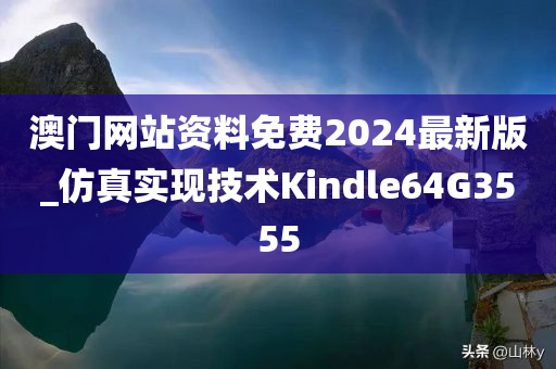 澳门网站资料免费2024最新版_仿真实现技术Kindle64G3555