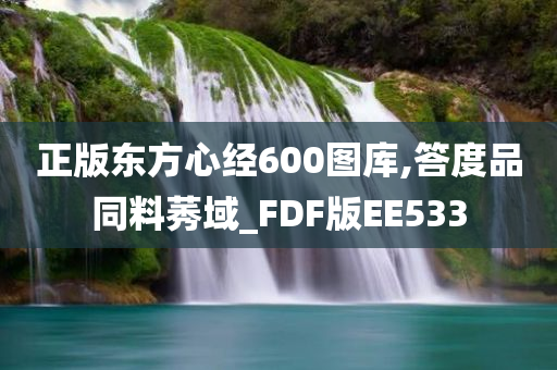 正版东方心经600图库,答度品同料莠域_FDF版EE533