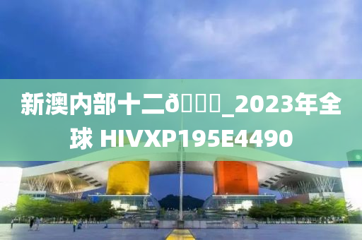 新澳内部十二??_2023年全球 HIVXP195E4490