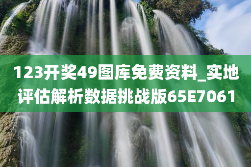 123开奖49图库免费资料_实地评估解析数据挑战版65E7061