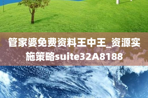 管家婆免费资料王中王_资源实施策略suite32A8188