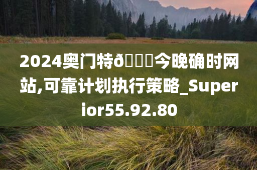 2024奥门特??今晚确时网站,可靠计划执行策略_Superior55.92.80