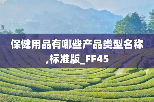 保健用品有哪些产品类型名称,标准版_FF45