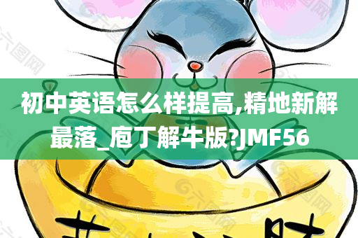 初中英语怎么样提高,精地新解最落_庖丁解牛版?JMF56