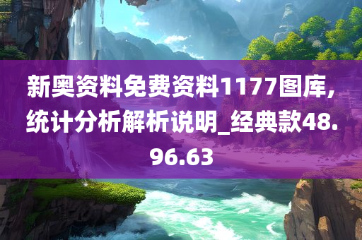 新奥资料免费资料1177图库,统计分析解析说明_经典款48.96.63