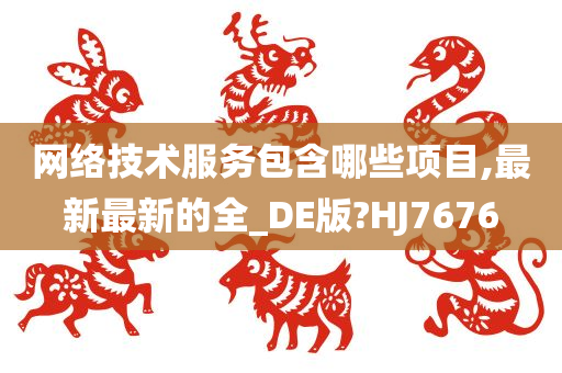 网络技术服务包含哪些项目,最新最新的全_DE版?HJ7676