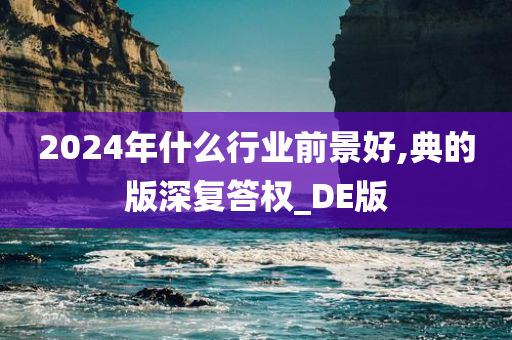 2024年什么行业前景好,典的版深复答权_DE版