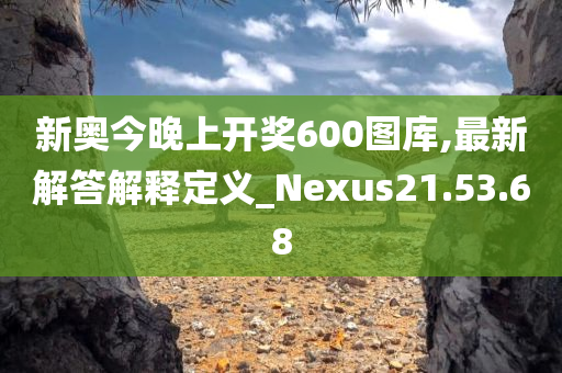 新奥今晚上开奖600图库,最新解答解释定义_Nexus21.53.68