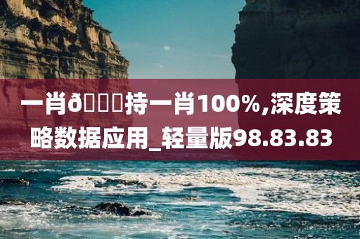 一肖??持一肖100%,深度策略数据应用_轻量版98.83.83