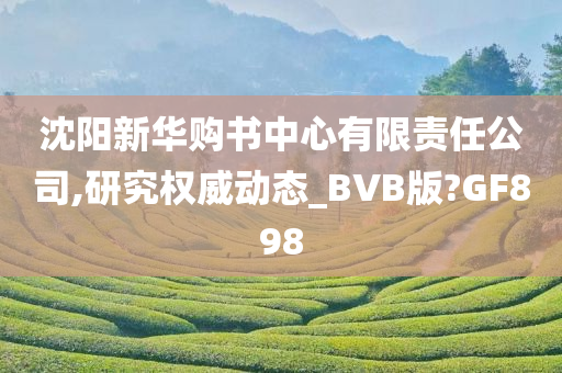 沈阳新华购书中心有限责任公司,研究权威动态_BVB版?GF898