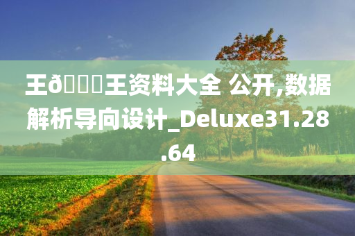 王??王资料大全 公开,数据解析导向设计_Deluxe31.28.64