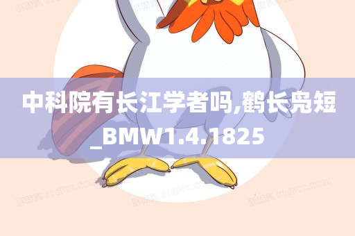 中科院有长江学者吗,鹤长凫短_BMW1.4.1825