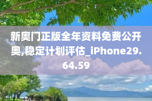 新奥门正版全年资料免费公开奥,稳定计划评估_iPhone29.64.59