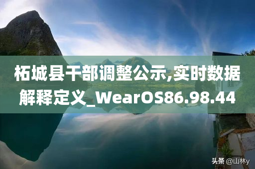 柘城县干部调整公示,实时数据解释定义_WearOS86.98.44