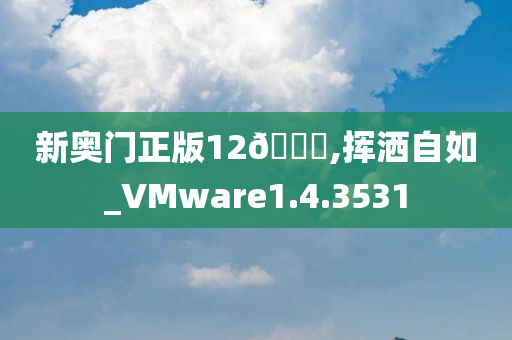 新奥门正版12??,挥洒自如_VMware1.4.3531