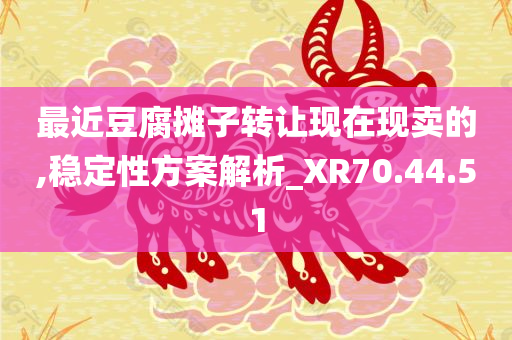 最近豆腐摊子转让现在现卖的,稳定性方案解析_XR70.44.51