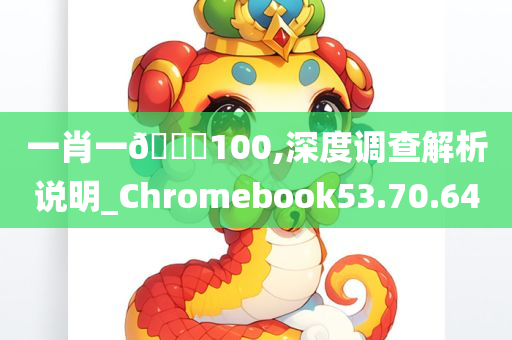 一肖一??100,深度调查解析说明_Chromebook53.70.64