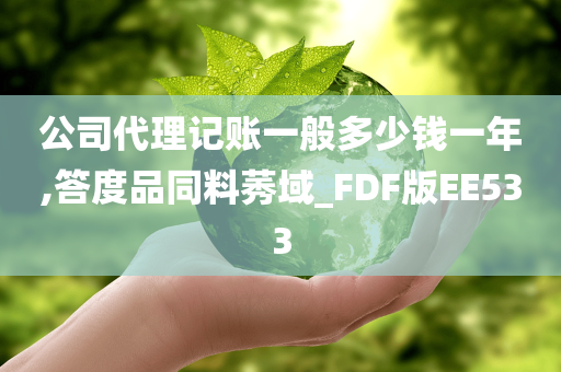 公司代理记账一般多少钱一年,答度品同料莠域_FDF版EE533