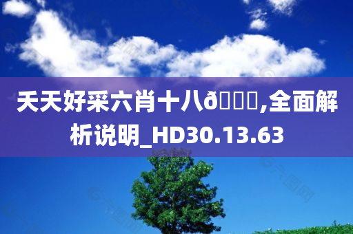 夭天好采六肖十八??,全面解析说明_HD30.13.63