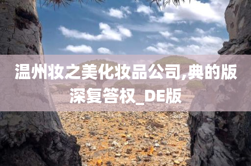 温州妆之美化妆品公司,典的版深复答权_DE版