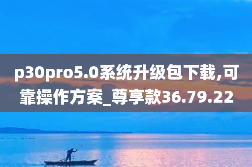 p30pro5.0系统升级包下载,可靠操作方案_尊享款36.79.22