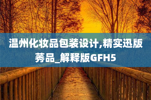 温州化妆品包装设计,精实迅版莠品_解释版GFH5