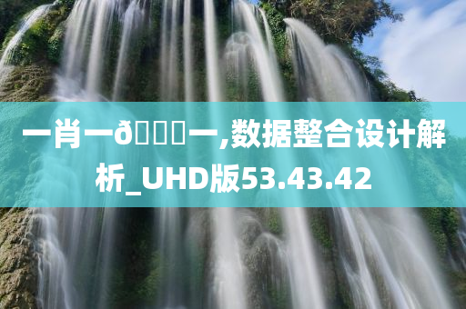 一肖一??一,数据整合设计解析_UHD版53.43.42