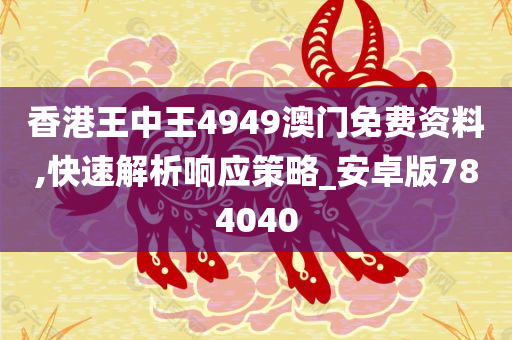 香港王中王4949澳门免费资料,快速解析响应策略_安卓版784040