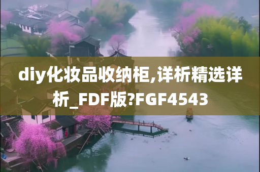 diy化妆品收纳柜,详析精选详析_FDF版?FGF4543