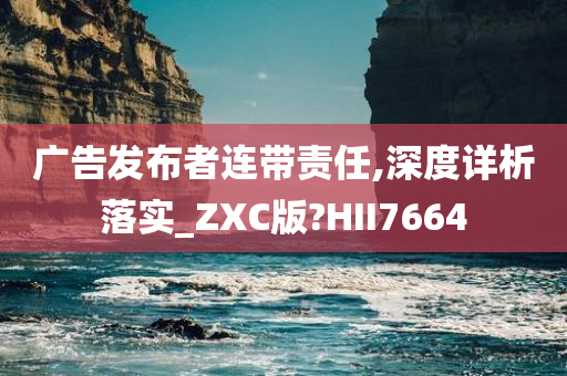 广告发布者连带责任,深度详析落实_ZXC版?HII7664