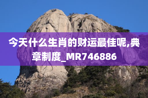 今天什么生肖的财运最佳呢,典章制度_MR746886