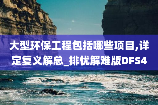 大型环保工程包括哪些项目,详定复义解总_排忧解难版DFS4