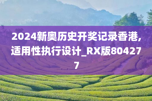 2024新奥历史开奖记录香港,适用性执行设计_RX版804277