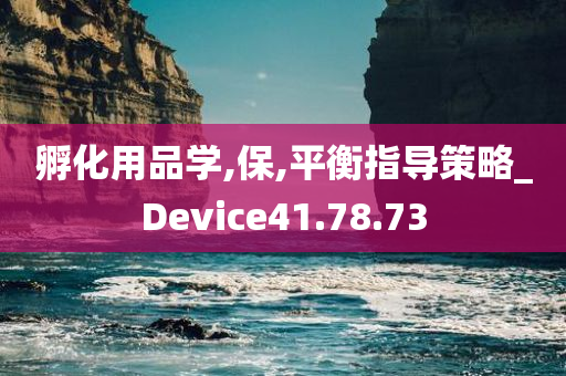 孵化用品学,保,平衡指导策略_Device41.78.73