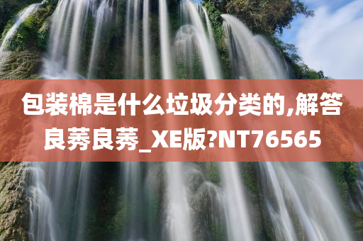 包装棉是什么垃圾分类的,解答良莠良莠_XE版?NT76565