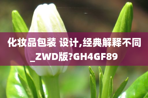 化妆品包装 设计,经典解释不同_ZWD版?GH4GF89