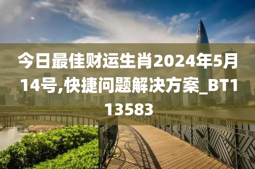 今日最佳财运生肖2024年5月14号,快捷问题解决方案_BT113583