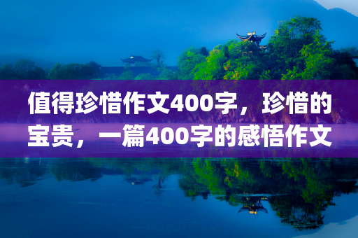 值得珍惜作文400字，珍惜的宝贵，一篇400字的感悟作文