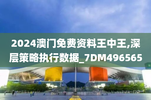 2024澳门免费资料王中王,深层策略执行数据_7DM496565