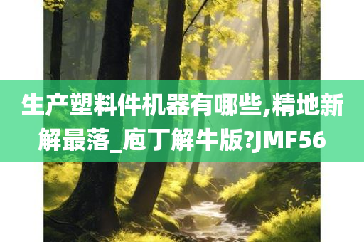 生产塑料件机器有哪些,精地新解最落_庖丁解牛版?JMF56